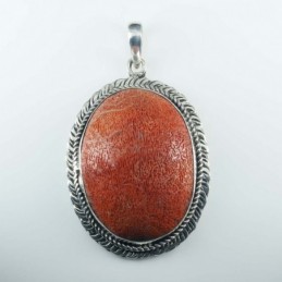 Pendant Oval Coral