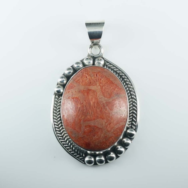 Pendant Oval Coral