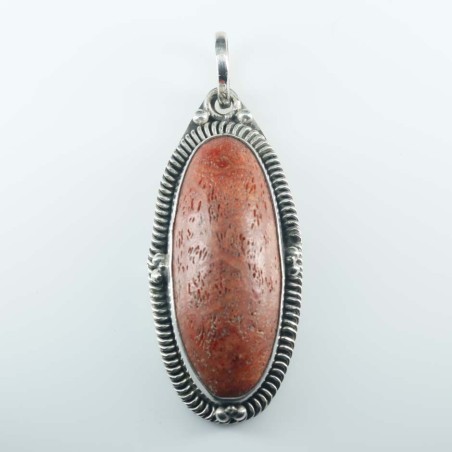 Pendant Oval Coral