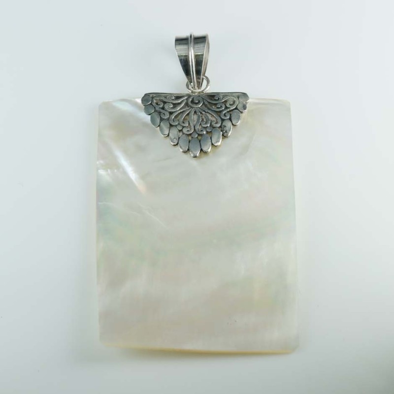 Pendant Rectangle MOP Shell