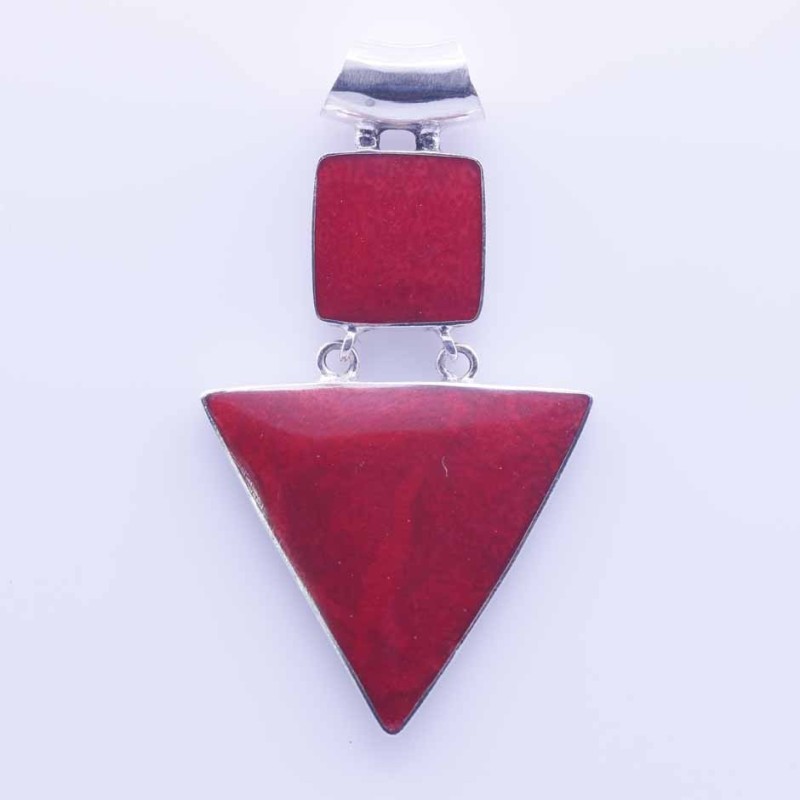 Pendant Triangle Coral