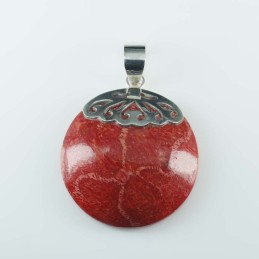 Pendant Round Coral