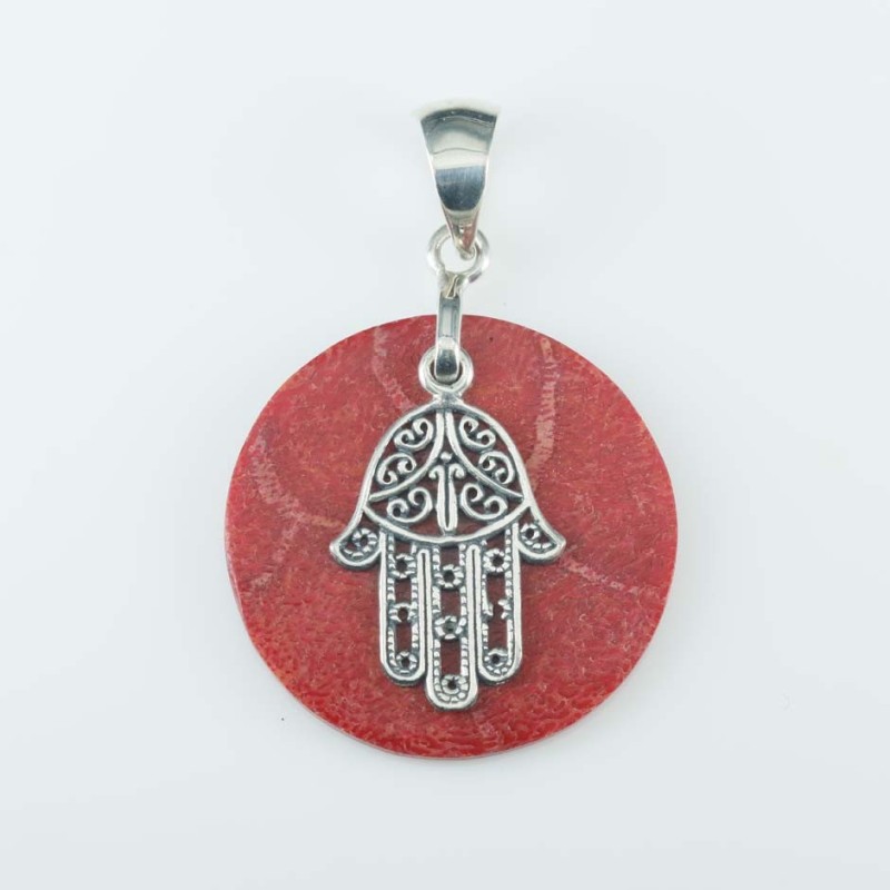 Pendant Round Coral