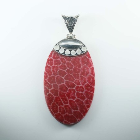 Pendant Oval Coral