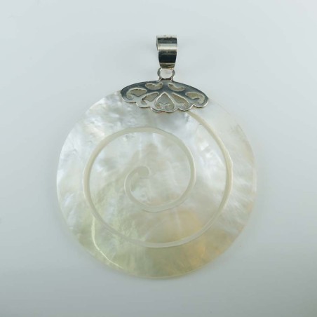 Pendant Round MOP Shell