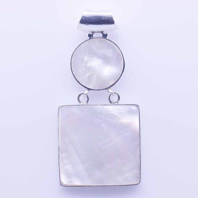 Pendant Square MOP Shell