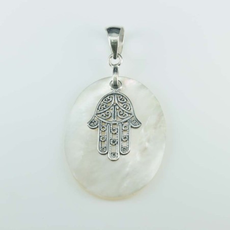 Pendant Oval MOP Shell