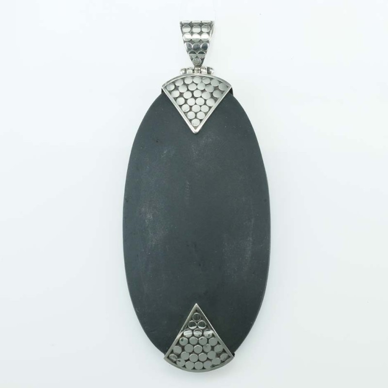 Pendant Oval Volcano Lava Stone