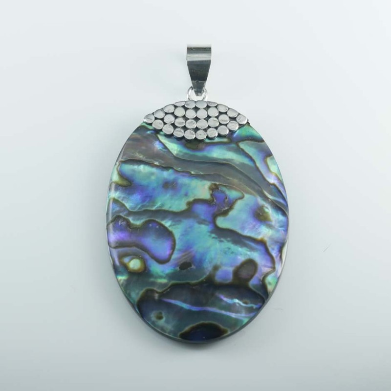 Pendant Oval Abalon Shell