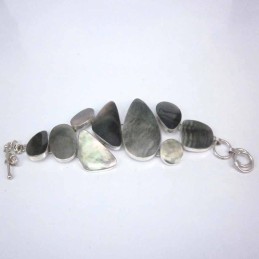 Bracelet Mix Forms Black MOP Shell