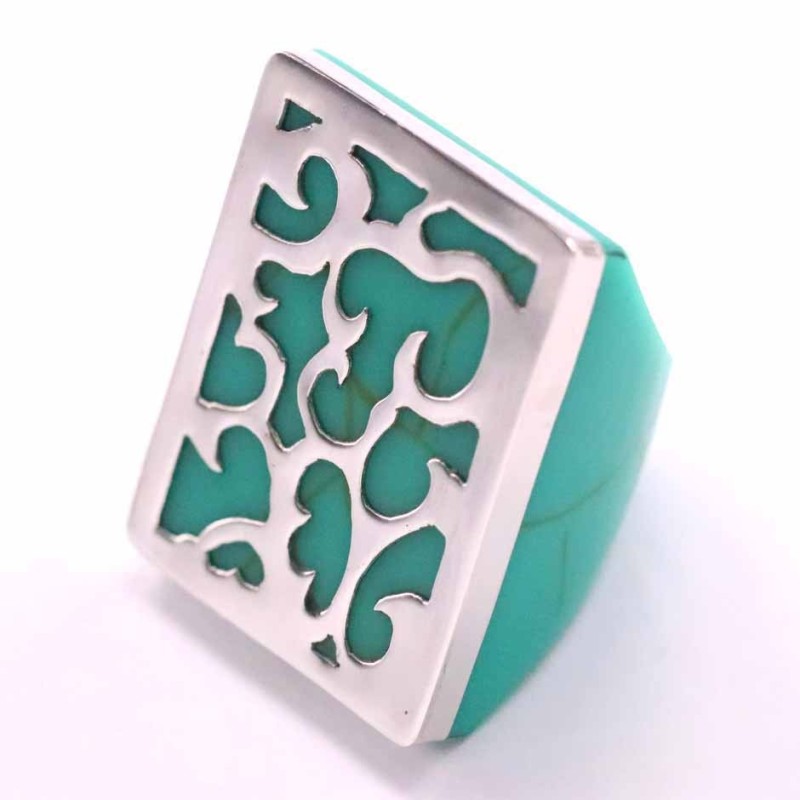 Ring Turquoise Color with Plain