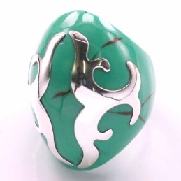 Ring Turquoise Color with...