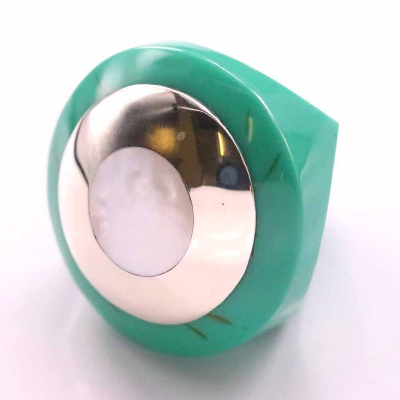 Ring Turquoise Color with Stone