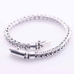 Bracelet 6mm. Bali Style Plain