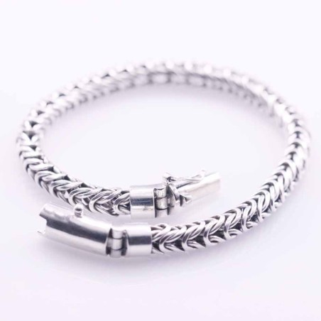 Bracelet 6mm. Bali Style Plain