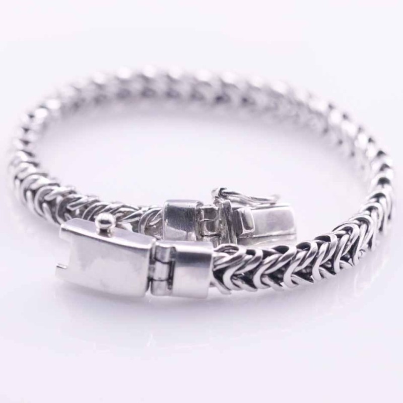 Bracelet 6mm. Bali Style Plain