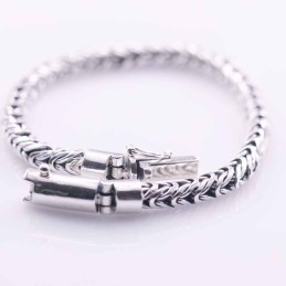 Bracelet 5mm. Bali Style Plain