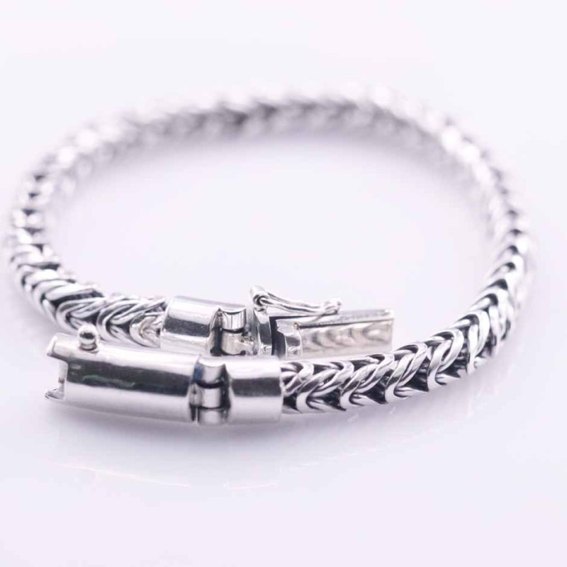 Bracelet 5mm. Bali Style Plain