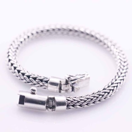 Bracelet 7mm. Bali Style Plain