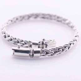 Bracelet 6mm. Bali Style Plain