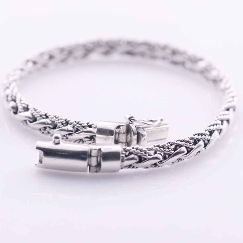 Bracelet 6mm. Bali Style Plain