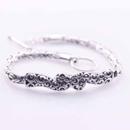 Bracelet 4.5+9x41mm. Bali Style Plain