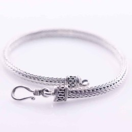 Bracelet 5mm. Bali Style Plain