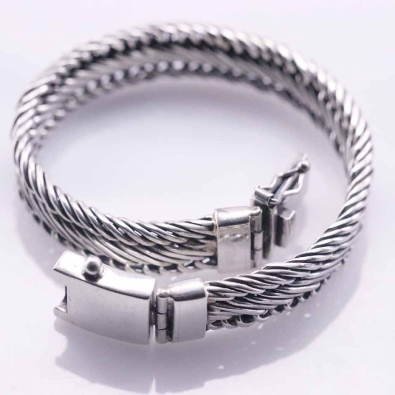 Bracelet 11mm. Bali Style Plain