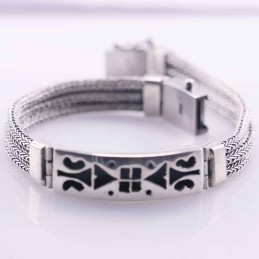 Bracelet 11.5mm. Bali Style Plain