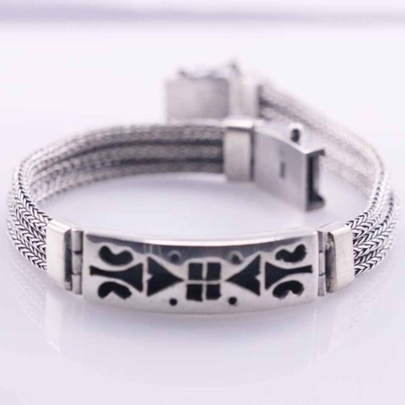 Bracelet 11.5mm. Bali Style Plain
