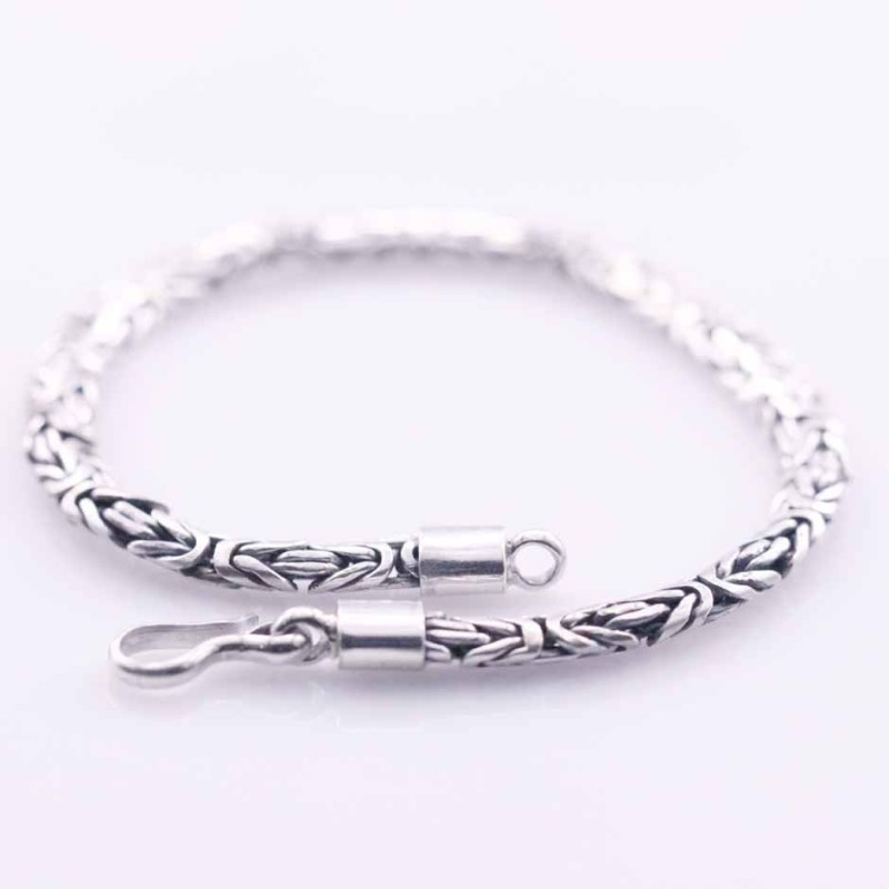 Bracelet 4.5mm. Bali Style Plain