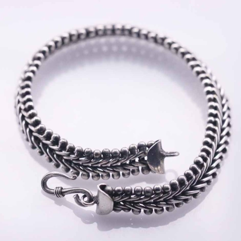 Bracelet 8mm. Bali Style Plain