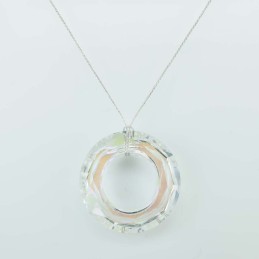 Necklace Donut White color