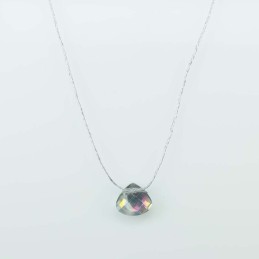 Necklace Drop zafire ab color