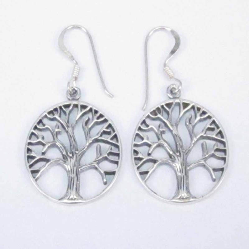 Ea Round Tree Of Life 18mm. Plain
