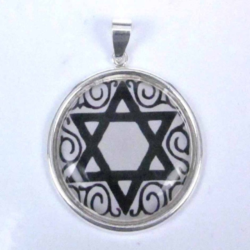 Pendant Round 28mm. Image Star