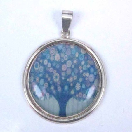 Pendant Round 28mm. Image Tree