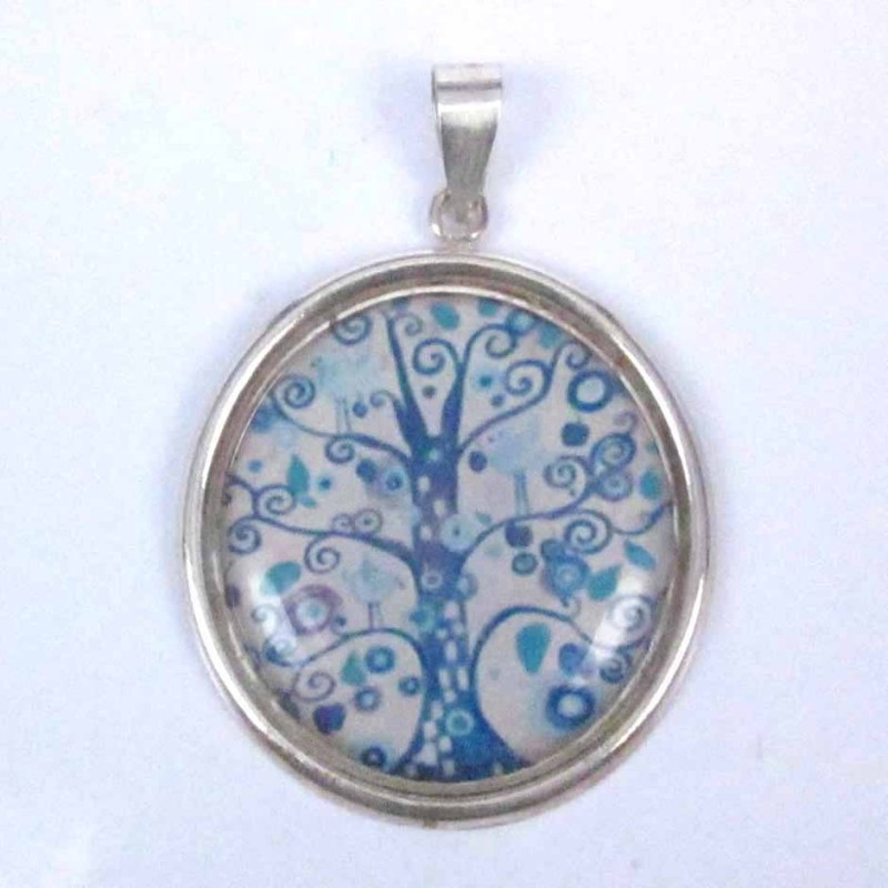 Pendant Round 28mm. Image Tree