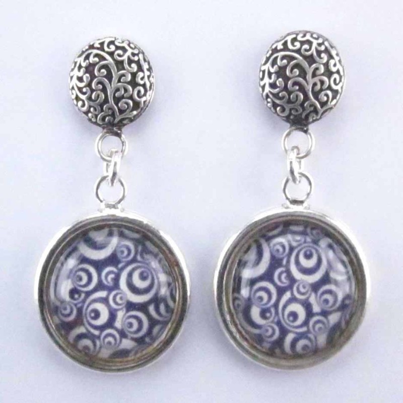 Earring Round with Photo