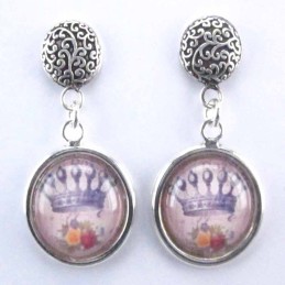 Earring Round with Photo