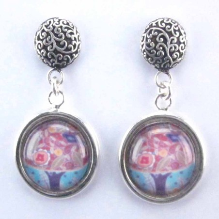 Earring Round with Photo