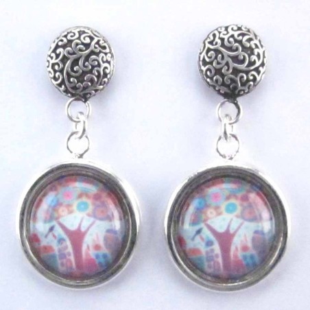 Earring Round with Photo