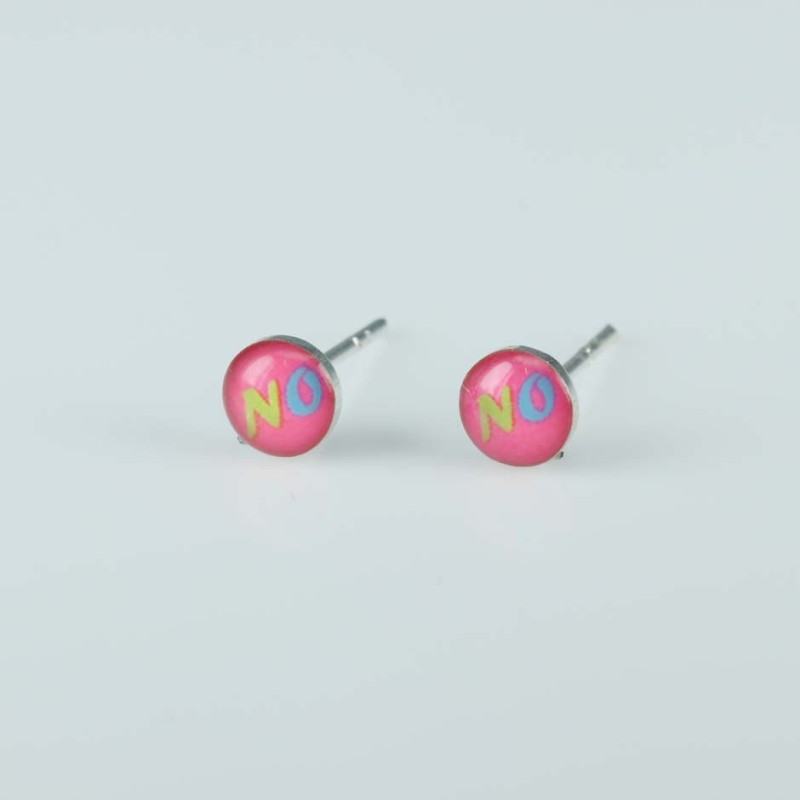 Earring Round 5mm. with Photo NO