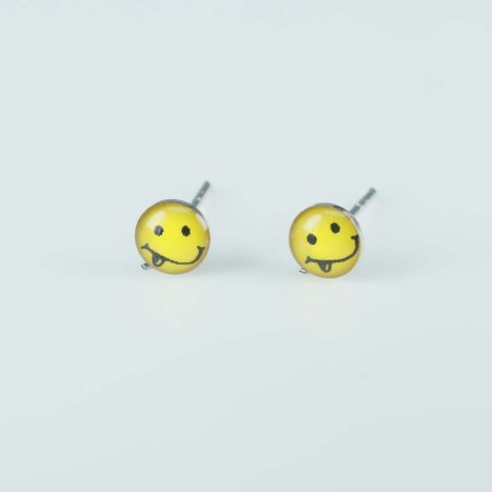 Earring Round 5mm. with Photo