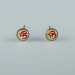 Earring Round 5mm. with Photo