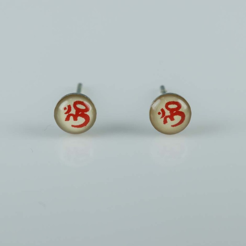 Earring Round 5mm. with Photo