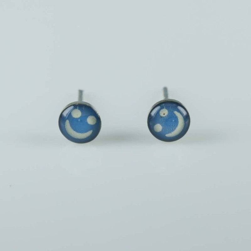 Earring Round 5mm. with Photo