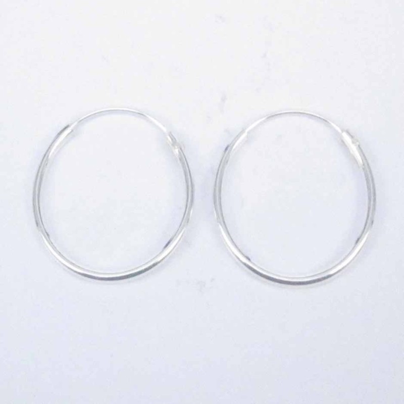 Ea Hoop 1.2X18mm. Plain Color