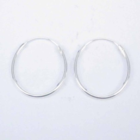 Ea Hoop 1.2X18mm. Plain Color