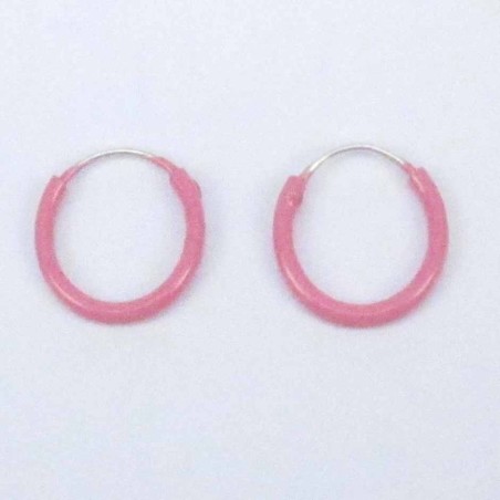 Ea Hoop 1.2X10mm. Rose color